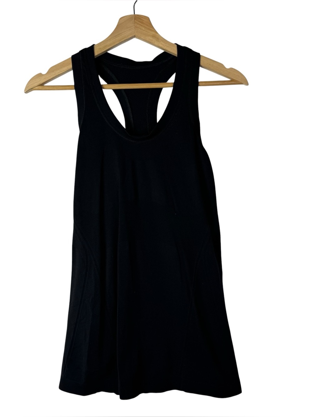 Boutique Black Seamless Racerback Athletic Tank Top S